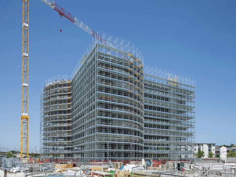 盤(pán)扣式腳手架租賃價(jià)格比扣件式鋼管腳手架貴！